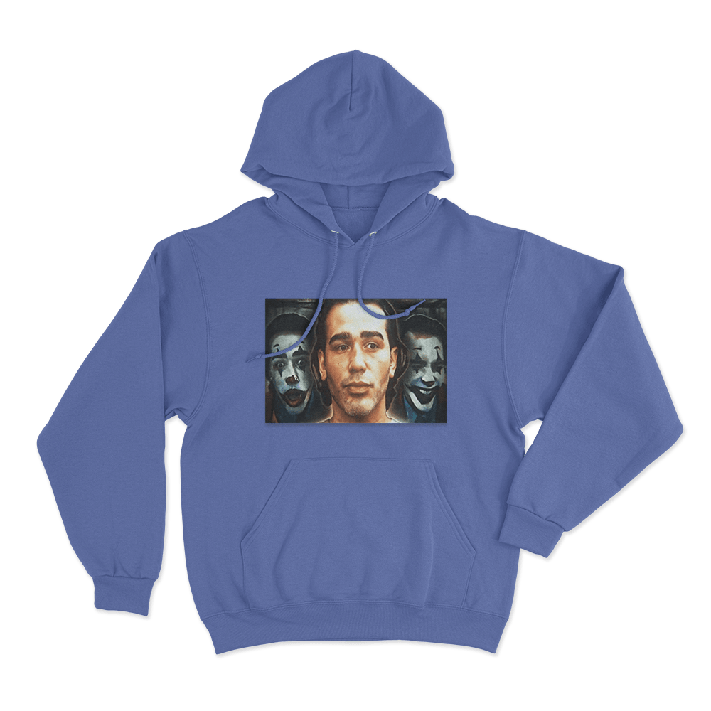 Gypsy Crusader And Joker Unisex Hoodie Blue Gypsy Crusader And Joker Unisex Hoodie Blue