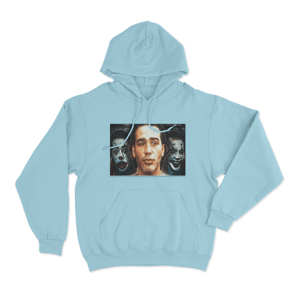 Gypsy Crusader And Joker Unisex Hoodie Sky Blue Gypsy Crusader And Joker Unisex Hoodie Sky Blue