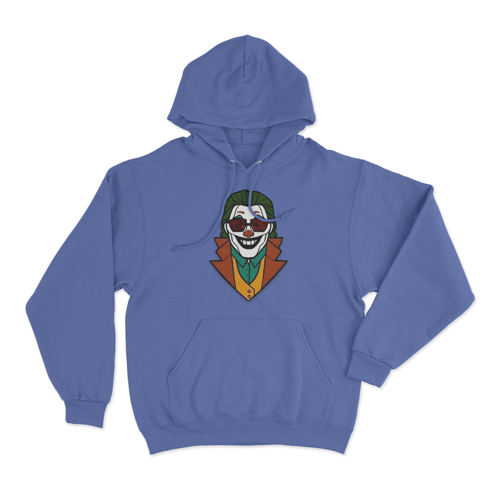Gypsy Crusader Joker Logo Unisex Hoodie Blue Gypsy Crusader Joker Logo Unisex Hoodie Blue