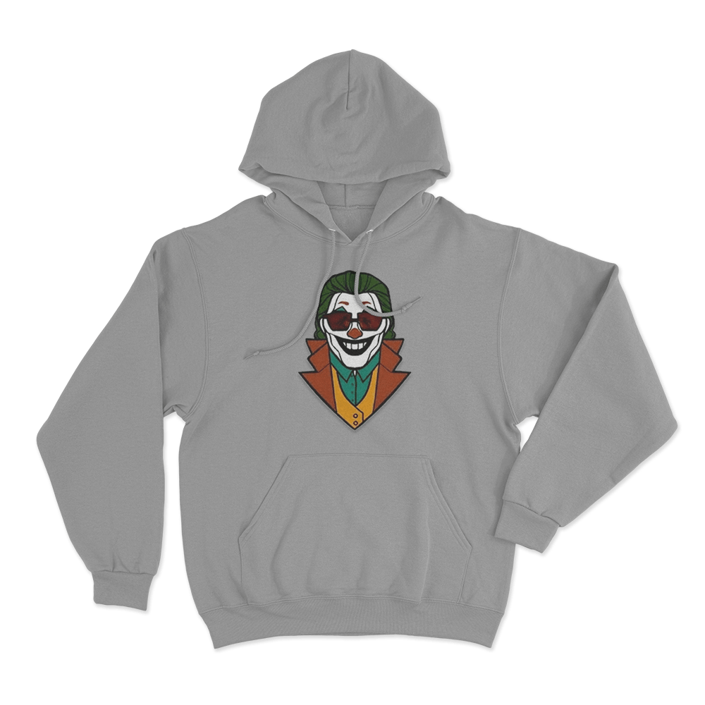 Gypsy Crusader Joker Logo Unisex Hoodie Grey Gypsy Crusader Joker Logo Unisex Hoodie Grey