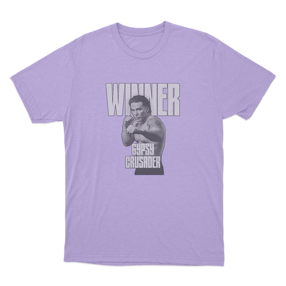 Gypsy Crusader Winner Unisex T Shirt Purple Gypsy Crusader Winner Unisex T Shirt Purple