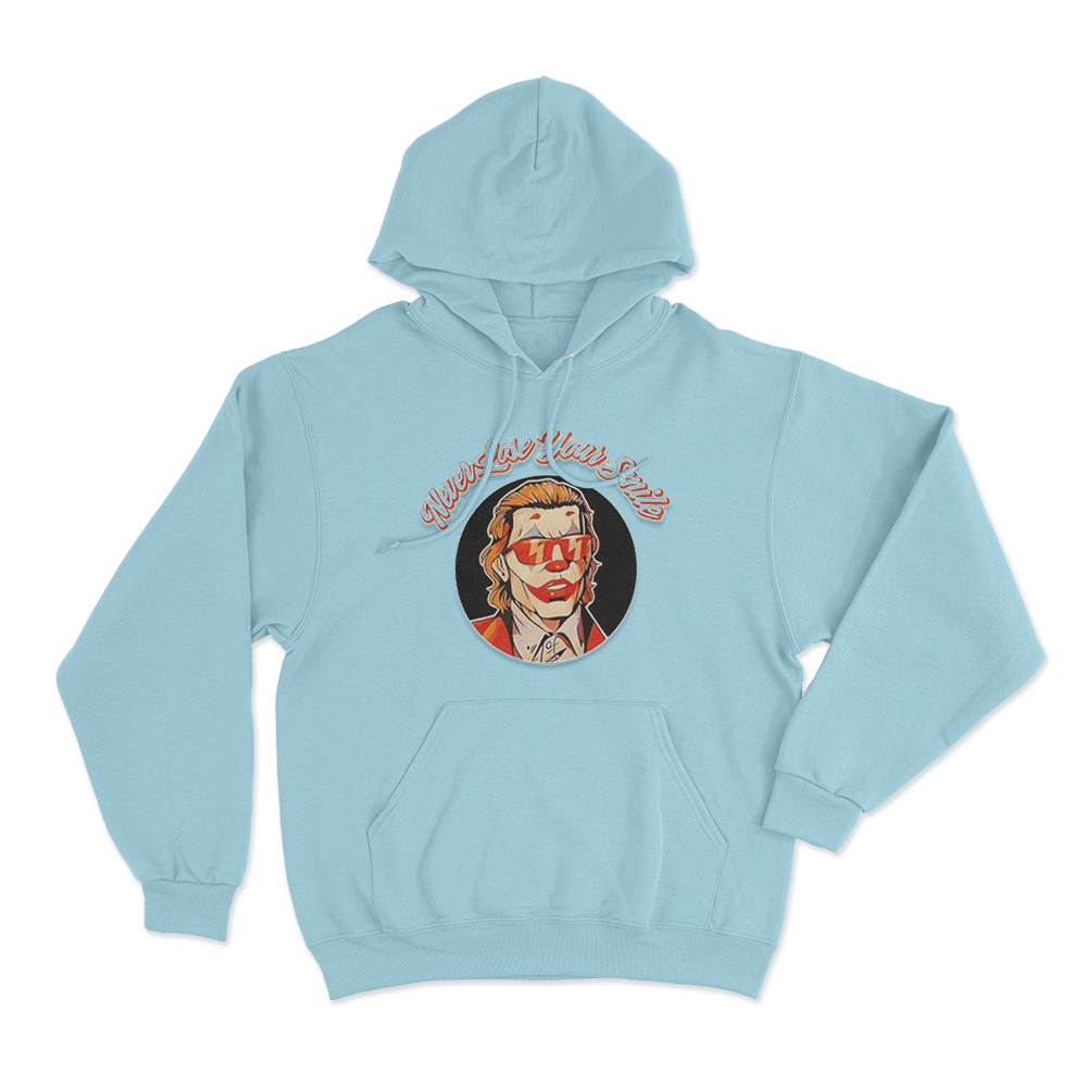 Gypsycrusader never lose your smile Unisex Hoodie Sky Blue Gypsycrusader never lose your smile Unisex Hoodie Sky Blue